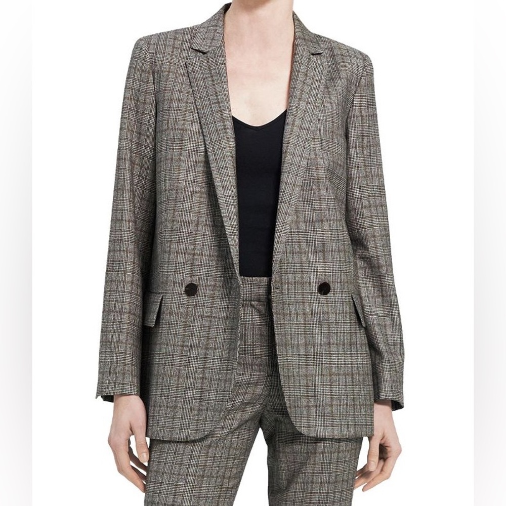 Theory Double Breasted Boy Jacket